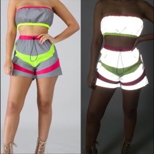 Reflective short set